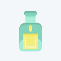 Icon Perfume. related to Eid Al Fitr symbol. islamic. ramadhan. simple illustration vector