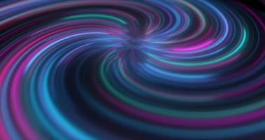 Abstract purple and blue multicolored glowing bright twisted swirling lines abstract background photo