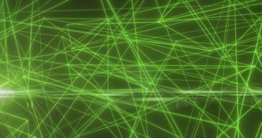 Abstract green  lines glowing high tech digital energy abstract background photo