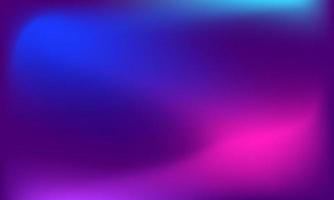 Vector Minimalistic Fluid Blurred Gradient Background. Trendy neon backdrop for Poster, Brochure, Banner, Landing Page and Night Club