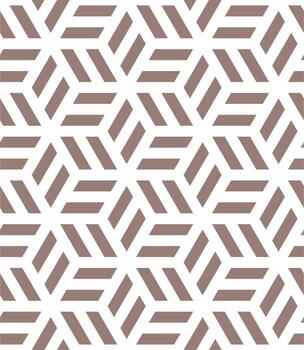 A brown and white pattern with a zigzag pattern vector