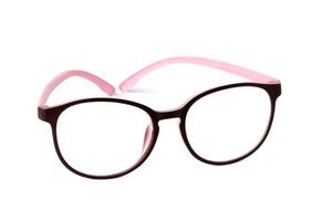 fashion glasses isolate on white background photo