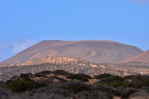 Scenic mountain landscape photo