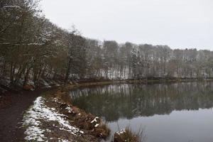 Holzmaar in Winter photo