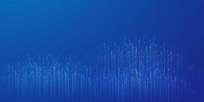The bouncing particles and lines can be used in the background of Internet technology big data. photo