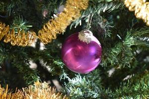 Purple Christmas Ball photo