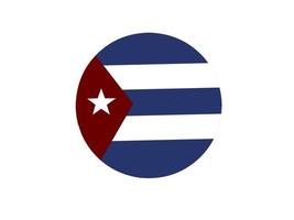 Cuba bandera icono, ilustración de nacional bandera diseño con elegancia concepto vector