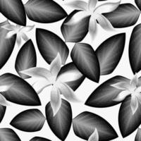 nature foliage seamless pattern on light background. tropical leaves seamless background. abstract floral wallpaper. vintage tropical illustration. fashionable prints texture. flower background. vector