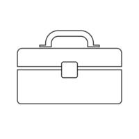 Tool box isolated vector icon