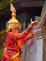 Siem Reap, Cambodian, 2023 -  Dancer performs in front of an audience in Siem Reap photo
