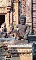 Banteay Srei Temple in Angkor, Cambodia photo