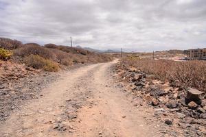 Road in the countryside photo