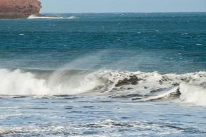 Scenic coastal view photo