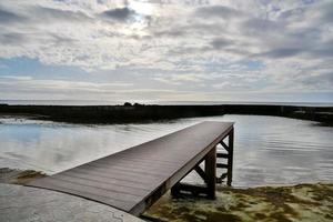 Scenic coastal view photo