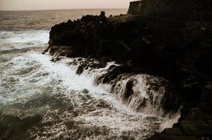 Scenic coastal view photo