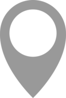 Location pointer pin icon png