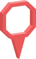 Location pointer pin icon png