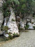 Acherontas river exploring Greece holidays mood summer traveling amazing Greek nature scape background in high quality big size prints photo