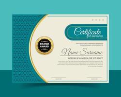 Creative Certificate of Appreciation vector