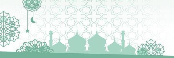 islámico fondo, con hermosa mandala ornamento. vector modelo para pancartas, saludo tarjetas para islámico vacaciones, eid Alabama fitr, Ramadán, eid Alabama adha