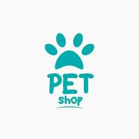 Pet Shop Logo Design For Business. Pet Shop Icon. Modern Design, Vector Illustration. Flat Logo.