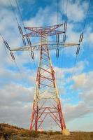 torre de energía eléctrica foto