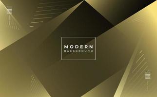 Modern background. colorful. black and gold gradation, random lines, memphis style vector