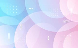 Modern background .geometric style, red and blue pastel color gradations eps 10 vector