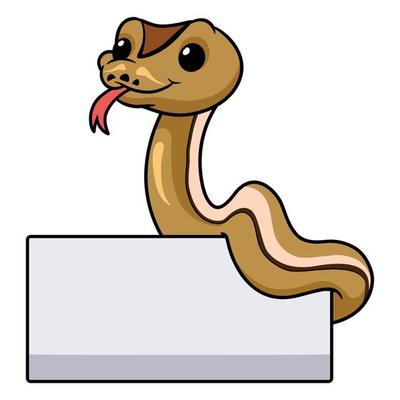 Cute cinnamon super stripe cartoon with blank sign