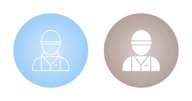 Industry Worker Vector Icon