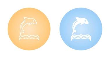 Dolphin Vector Icon