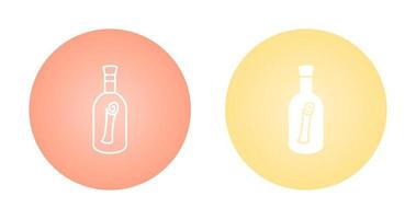 Scroll in Bottle Vector Icon