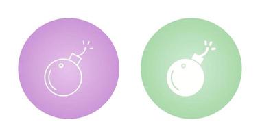 Exploding Cannon Ball Vector Icon