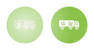 Eco friendly Truck Vector Icon