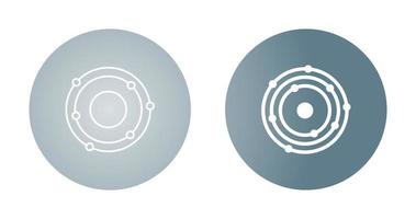 Atomic Structure Vector Icon