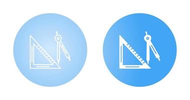 Set Square Vector Icon