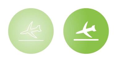 Flight Landing Vector Icon