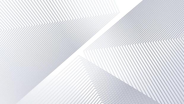 abstract modern architecture background, 3d illustration, horizontal, The silver lines construct the spatial background of extending the sense of space science and technology photo