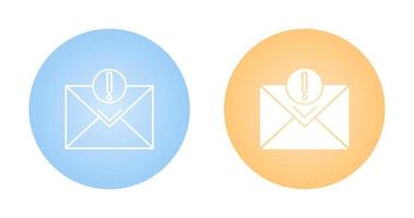 Urgent Mail Vector Icon