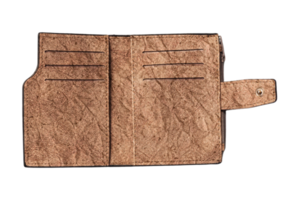 Beige wallet isolated on a transparent background png