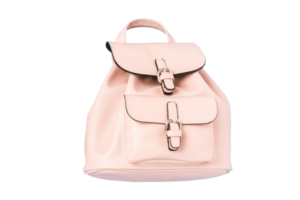 Pink bag isolated on a transparent background png