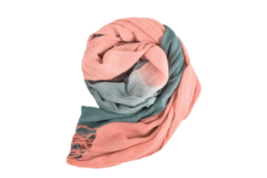 Pink scarf isolated on a transparent background png