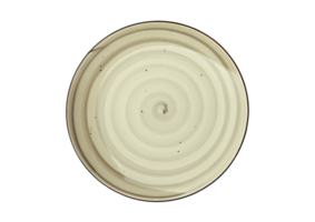 Beige plate isolated on a transparent background png