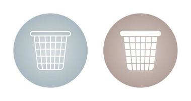 Trash Bin Vector Icon