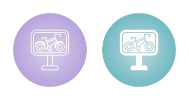 Bike Lane Vector Icon