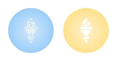 Torch Vector Icon