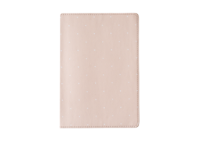 Pink notebook isolated on a transparent background png