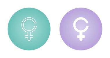 Female Sign Vector Icon