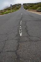 Road in the countryside photo