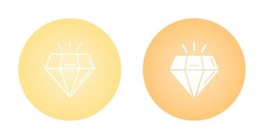 icono de vector de diamante